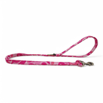 Coleira Amorosso® Camuflado Rosa + Guia Camuflada Rosa