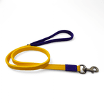 Guia de Passeio Cachorro Amarelo e Roxo