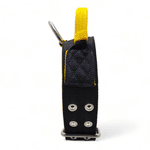 Coleira Para Cachorro Poderosso + Guia Longa 1,80 - Preto e Amarelo