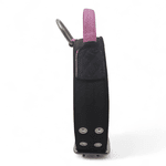 Coleira Para Cachorro Poderosso (Preto e Rosa)