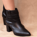 Bota Cano Curto - Cíntia, Preta