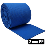 2 Mm Cobertura Azul Perfurado PP 12 cm x 6 metros