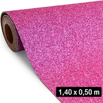 2 Mm Eva Cobertura Estampa Glitter Pink (140x 50 Cm)