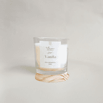 Kit Vela Aromática Vanilla 190g + Vela Refil Vanilla 190g