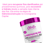 CRISTALIZAÇÃO REPARAÇÃO ABSOLUTA 1KG QBELLA PROFISSIONAL