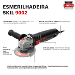 ESMERILHADEIRA 4.1/2" 0700W (9002) - SKIL/BOSCH