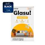 TINTA ACRÍLICA FOSCO MUDA FÁCIL AREIA 18L GLASU!