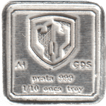 Barra de Prata 1/10 ozt Guia do Sobrevivente