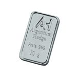 Barra de prata Argentum Hedge AgH 10 g - Ag 999