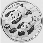 1 ozt Pandas 2011 - 2022 - Coleção