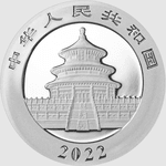 1 ozt Pandas 2011 - 2022 - Coleção