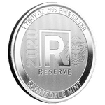 1 oz 2020 "RESERVE" Scottsdale Round