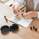 Estojo Baby dōTERRA Para 8 Mini Frascos - Preto