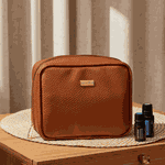 Estojo Confort Caramelo dōTERRA Para 24 Frascos De 05 E 15ml E Roll-ons De 10ml 