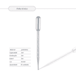 Pipeta Pasteur Estéril De Plástico 3ml Kit C/5