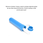 Refil De Algodão Para Inalador Nasal Kit c/5 - Branco