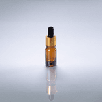 Frasco De Vidro Âmbar Conta-Gotas 05ml Kit c/5 - Dourado