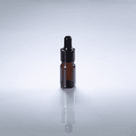 Frasco De Vidro Âmbar Conta-Gotas 05ml Kit c/5 - Preto