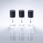 Frasco de Vidro Para Esmalte 10ml Kit c/3 - Incolor