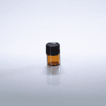 Frasco De Vidro Âmbar Gotejador 01ml Preto