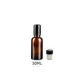 Frasco de Vidro Âmbar 30ml - Tampa Roller