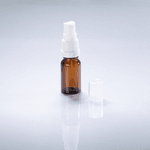 Frasco De Vidro Âmbar Spray 10ml Kit c/5 - Branca