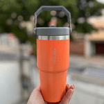 Copo Flip 600ml Laranja