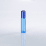 Frasco De Vidro Roll-on Grosso 10ml Azul
