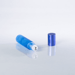 Frasco De Vidro Roll-on Grosso 10ml Azul