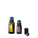 Tampa Roller Para Frasco dōTERRA R18 Preto kit c/ 5 unid.