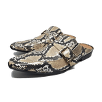 Mule Masculino Em Couro - Babuche - Cobra Nativa Outlet