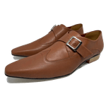 Sapato Masculino Italiano Em Couro Marrom Chivalry Ref: 1036 - Outlet