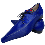 Sapato feminino hot sale azul royal