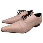 Sapato Masculino Italiano Executivo em Couro Oxford - Rose - Ref: D547