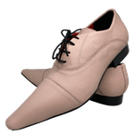 Sapato Masculino Italiano Executivo em Couro Oxford - Rose - Ref: D547