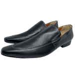 Mocassim em Couro Fly Preto Natural Ref: D598