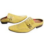 Mule Masculino Em Couro - Babuche - Yellow Submarine - Ref: 705