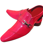 Mule Masculino Em Couro - Babuche - Pink - Ref: 723