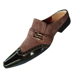 Mule Masculino Em Couro - Babuche - Brown Knight - Ref: 790