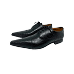 Sapato Masculino Preto Com Cadarço Elegante Ref: 960 