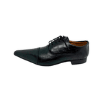 Sapato Masculino Preto Com Cadarço Elegante Ref: 960 