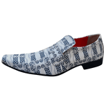 Sapato Masculino Italiano Em Couro Accord Ref: 1136 Branco