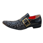 Sapato Masculino Italiano Em Couro Mayakoba Ref: 1142 Preto