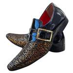 Sapato Masculino Italiano Em Couro Pinot Ref: 1139 Preto