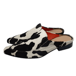 Babuche Masculino Em Couro Social Executivo Branco Cow Dubai Collection Ref: 1003 Branco