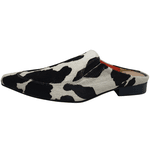Babuche Masculino Em Couro Social Executivo Branco Cow Dubai Collection Ref: 1003 Branco