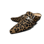 Babuche Masculino Em Couro Social Executivo Marrom Tiger Dubai Collection Ref: 1043 Marrom