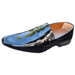 Mocassim Masculino Italiano Em Couro Preto Black Lake Ref: 1082 Preto