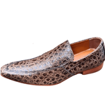 Sapato Masculino Italiano Em Couro Marrom Web Ref: 1118 Marrom