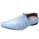 Sapato Masculino Italiano Em Couro Branco Seligman Ref: 1125 Branco
